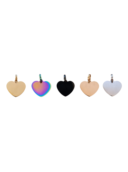 Heart Thief Cat ID Tag