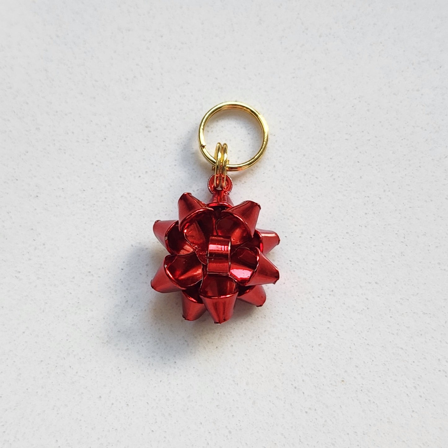 Red Bow Charms