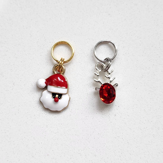 Santa & Reindeer Charms